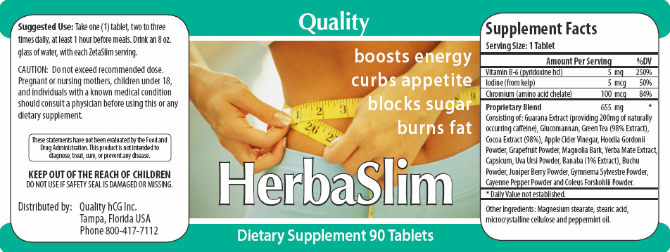 HerbaSlim is an all-natural way to help curb your appetite and increase energy.